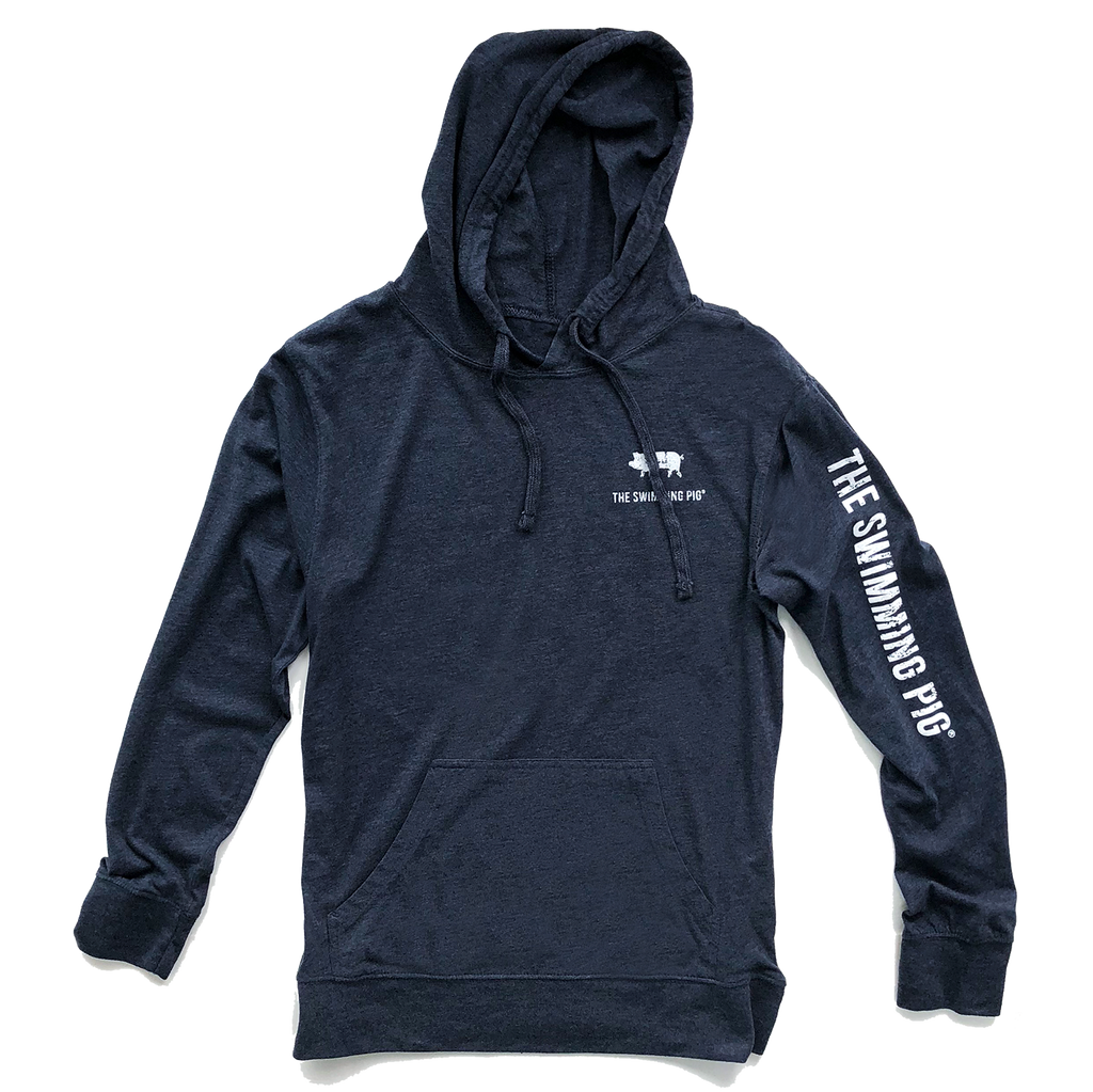 The Swimming Pig Unisex Lightweight Hoodie The Swimming Pig Store