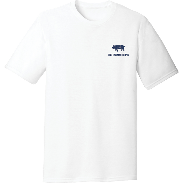 I SWAM WITH PIGS (BAHAMAS) Men's Tee